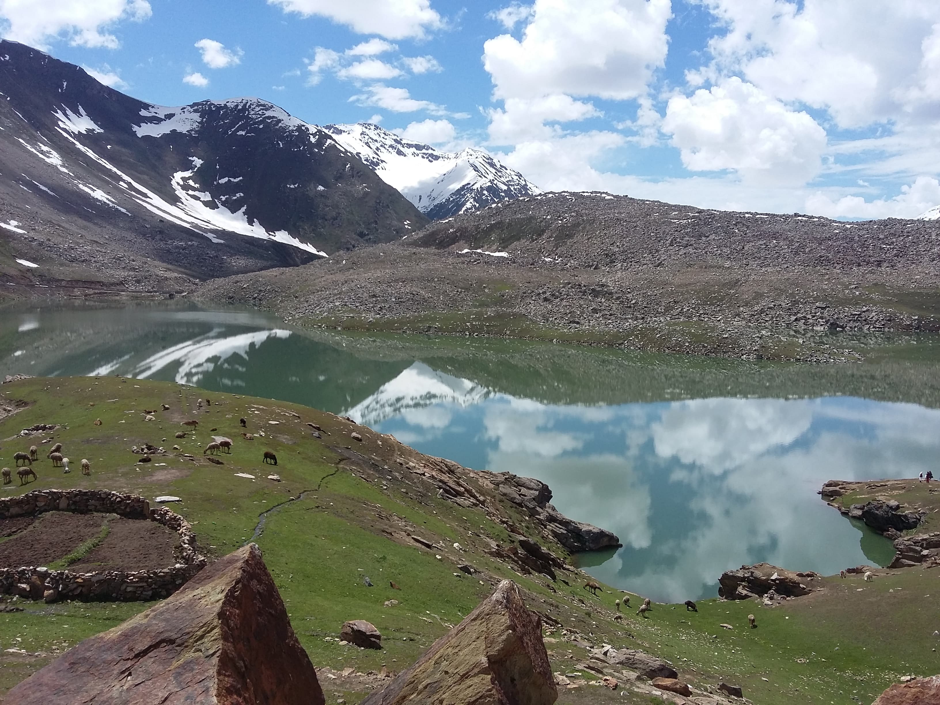 Dudipatsar Lake in the upper Kaghan Valley