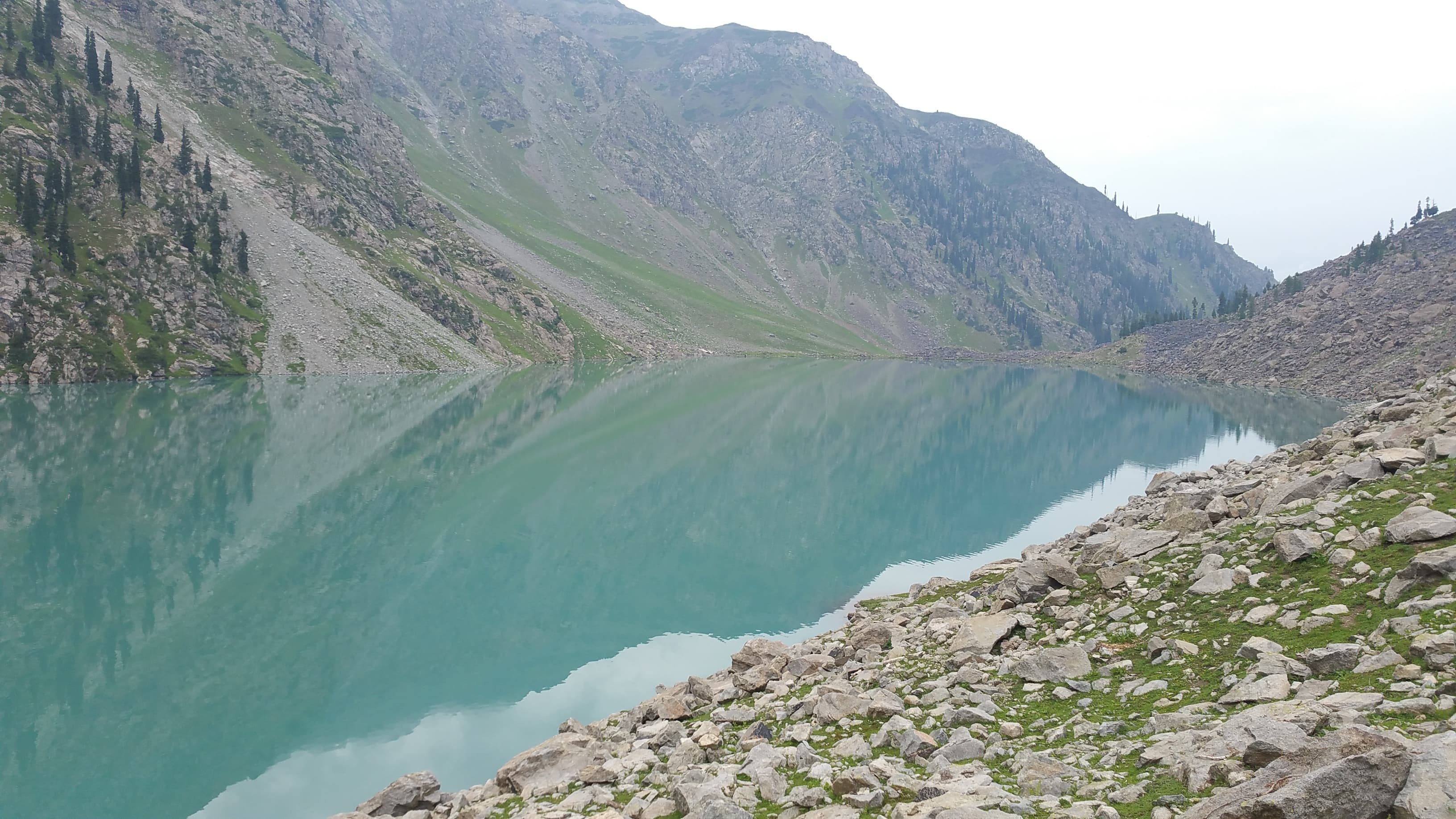 Kundol Lake above the Utror Valley in Swat