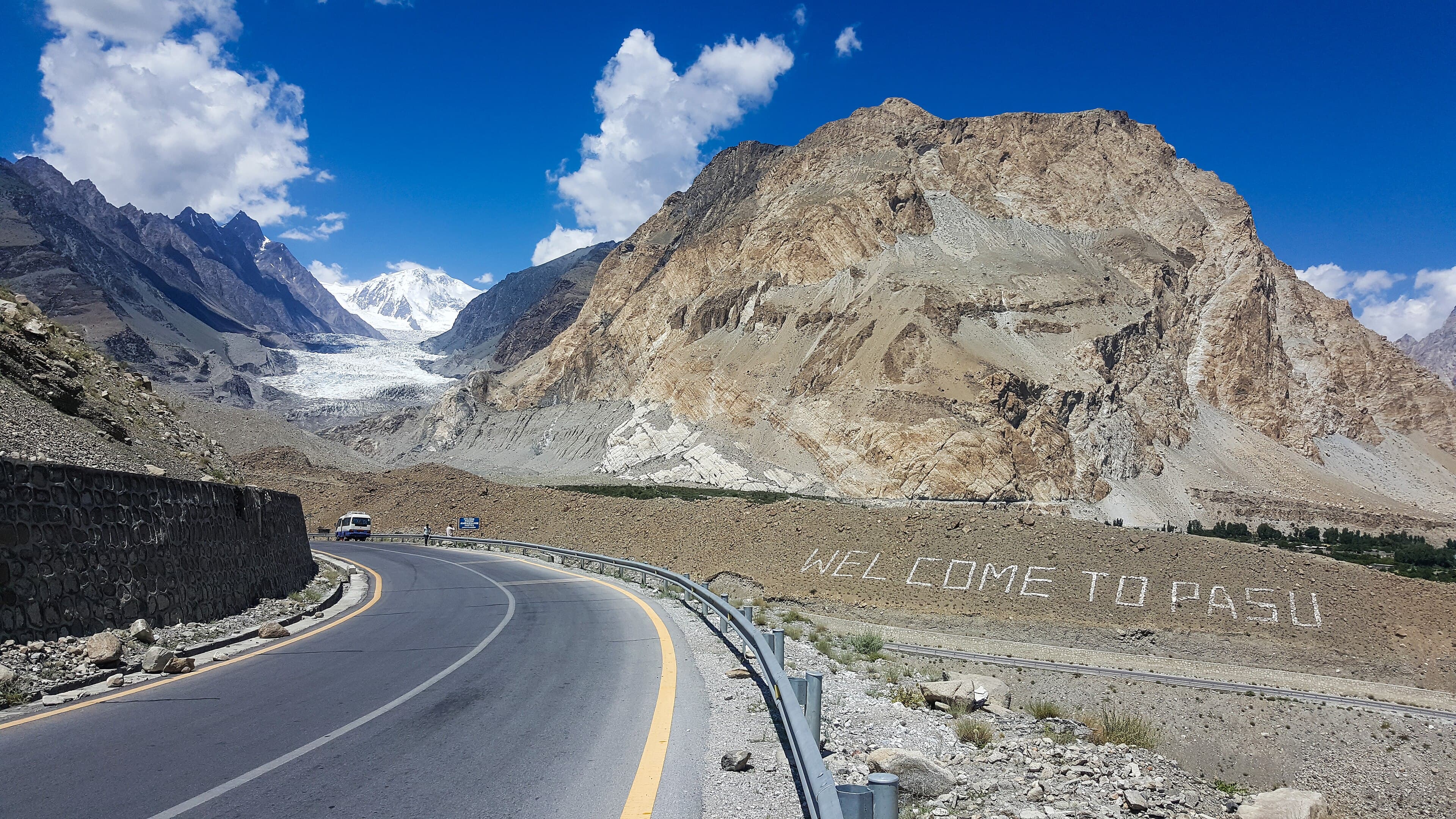 The Passu Glacier and the Passu Cones in Gojal