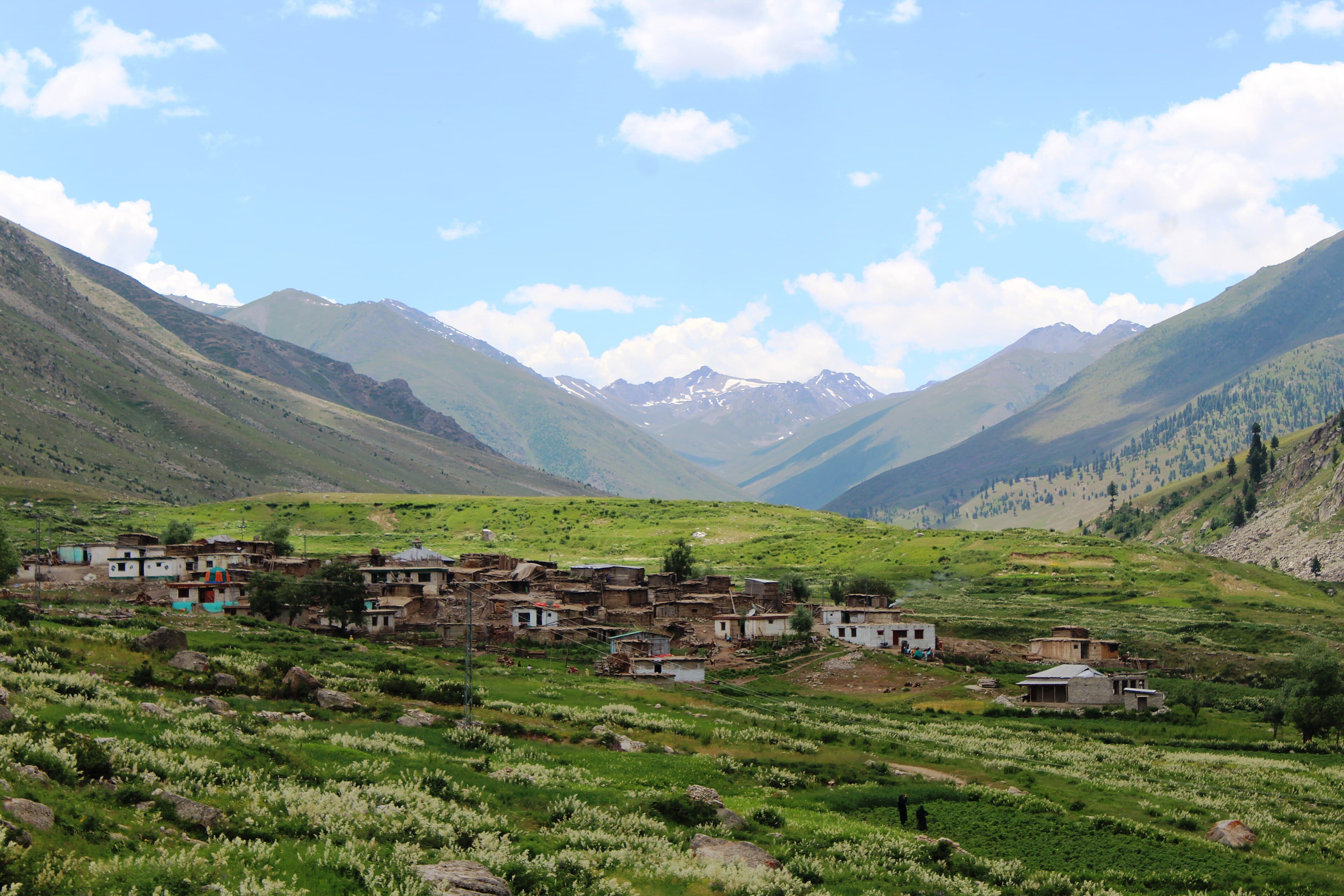 Astore Valley on the road to Deosai