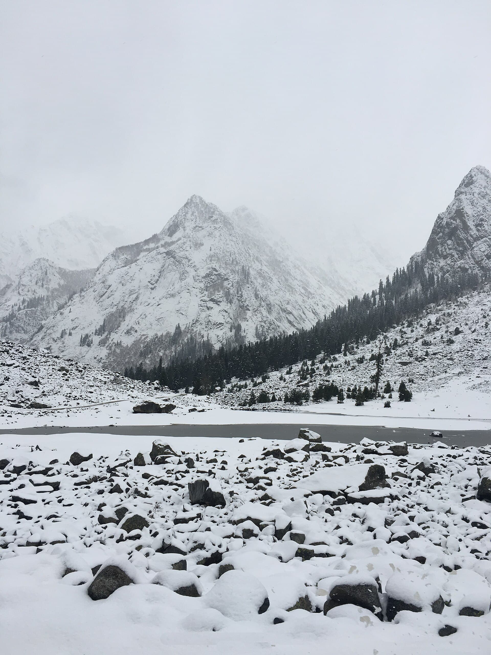 Mahodand Lake, exactly as calm as it looks.