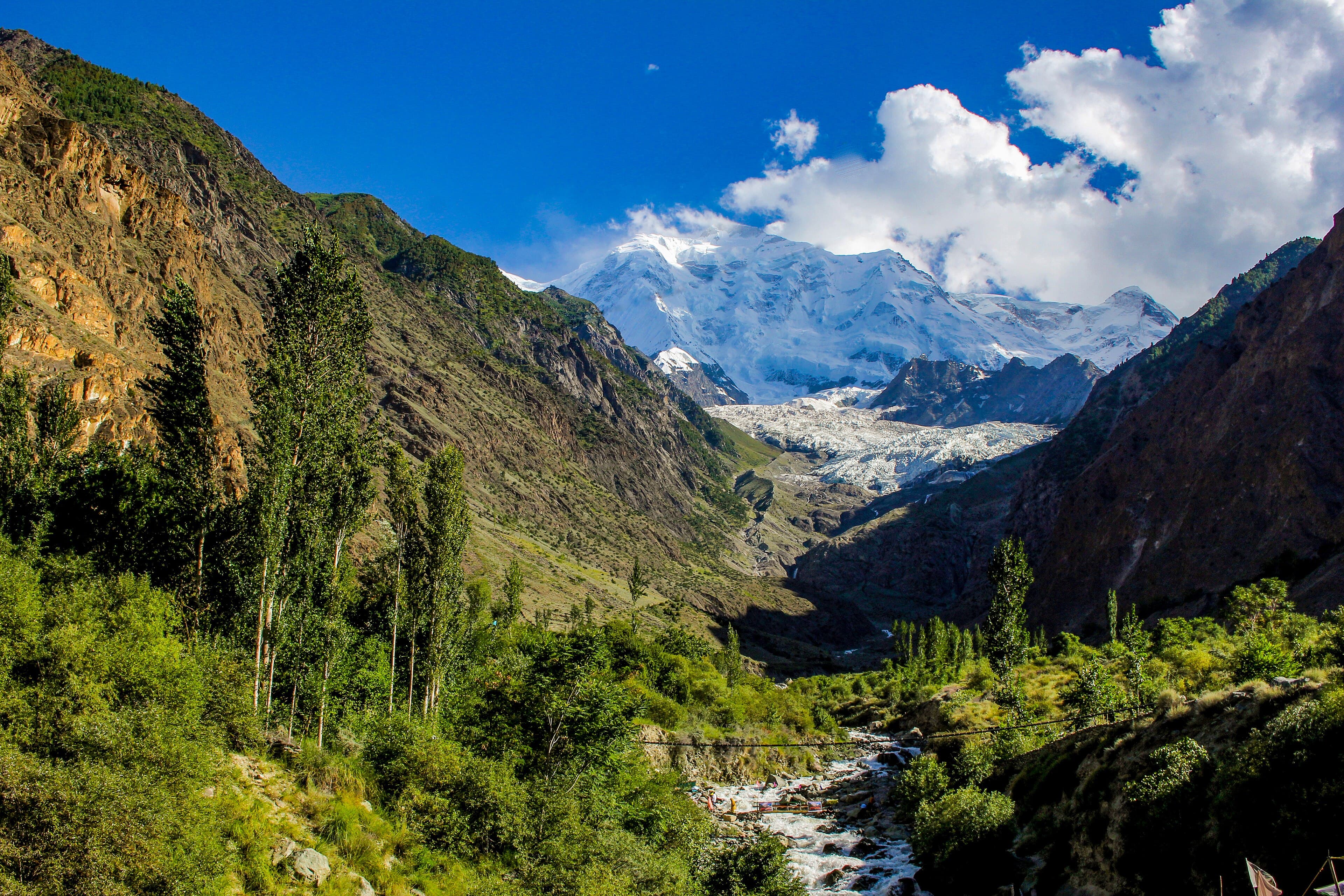 Rakaposhi viewpoint on the Karakoram Highway