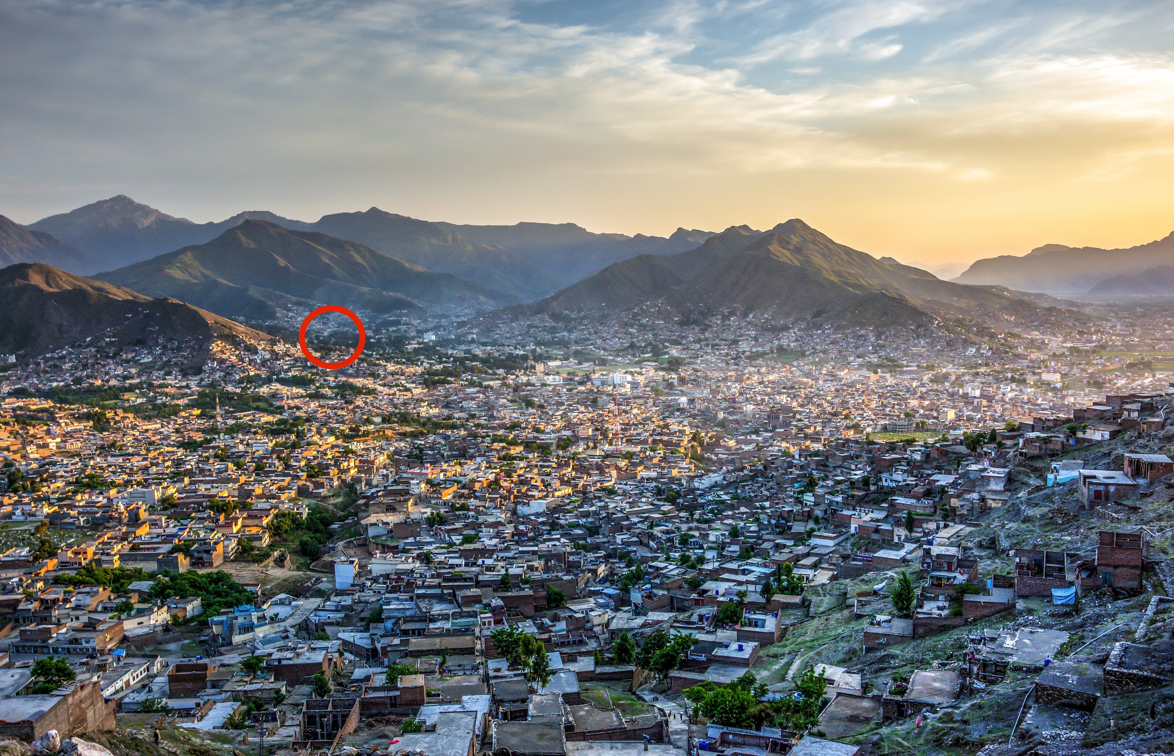 Saidu Sharif, former Swat State capital